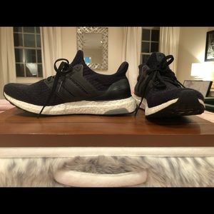 Adidas Black Ultraboost Shoes